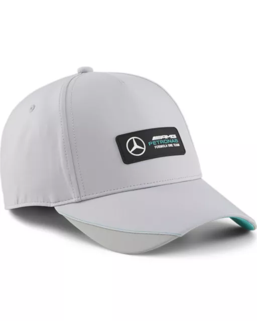 Mercedes Benz AMG Petronas Motorsport F1 Puma Hut Hat Cap Chapeau Mütze Grau