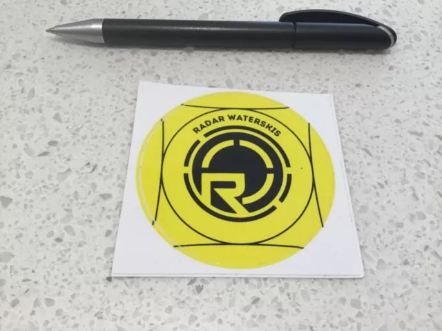 Radar Waterskis Sticker, Kiteboarding Surfing Surf Waveboarding, Skate Bmx Cycle