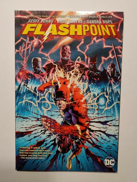 Flashpoint Graphic Novel DC Comic TPB 2011 Geoff Johns Flash