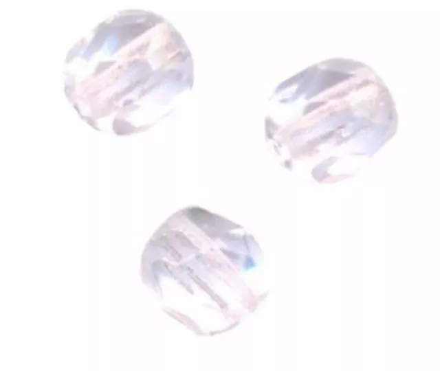 25 PERLES FACETTES DE BOHEME  6 mm ALEXANDRITE port gratuit