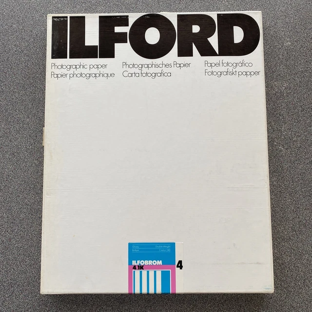 Papier Photo ILFORD MULTIGRADE IV RC DE LUXE - Surface Brillante / 10 X 15 Cm 100 Feuilles P 23244