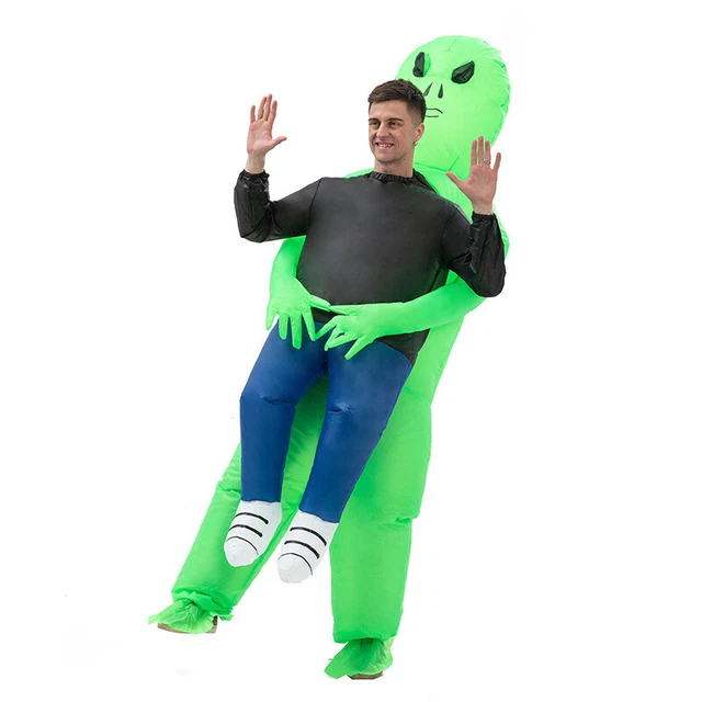 Costume alieno gonfiabile - divertente costume di Halloween per adulti taglia unica adatto a tutti