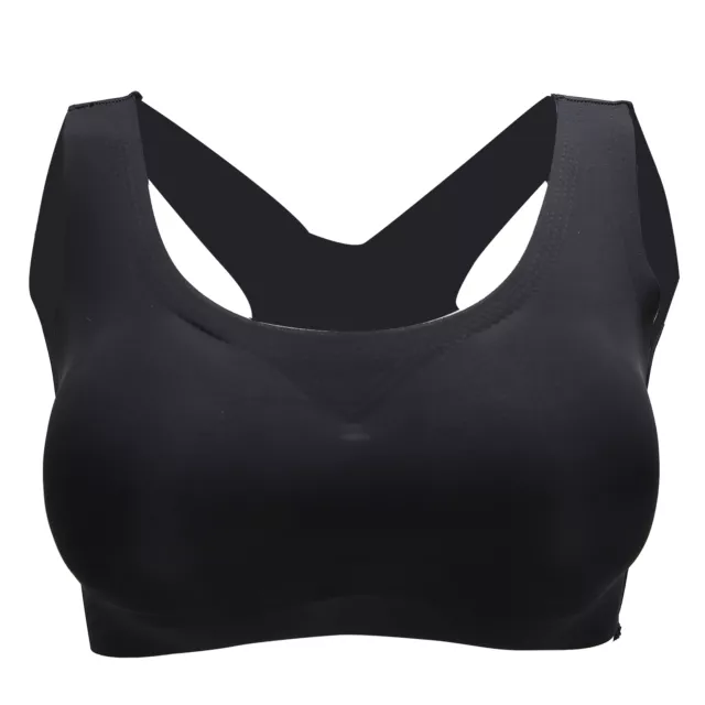 M BLACK)WOMEN UNDERWEAR Push Up Breast Holding Back Posture Correction DDD  £7.79 - PicClick UK