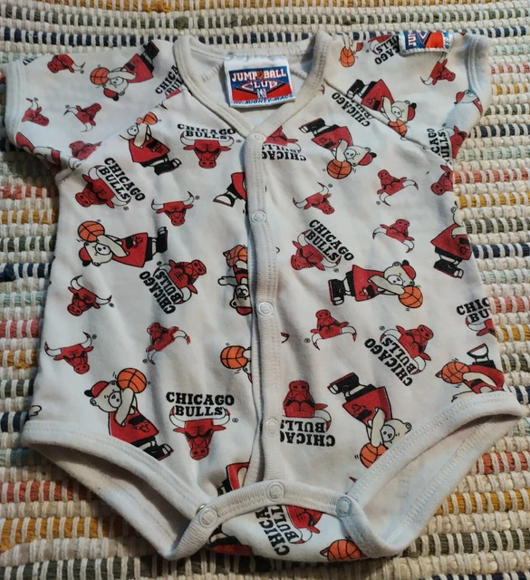 Chicago Bulls Jump Ball Club Mighty Mac Toddler One Piece