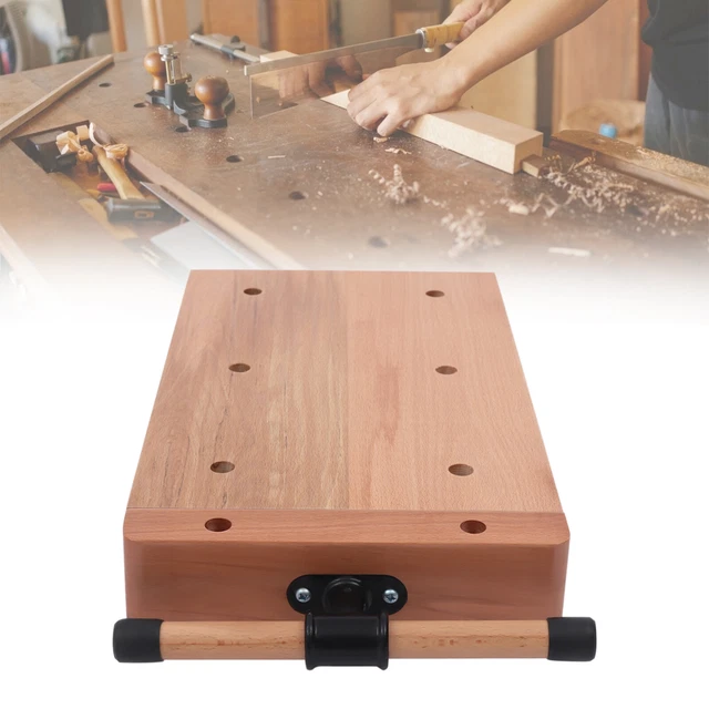 Hard Wood Workbench Desktop Vice Woodworking Vise with 4 Superior Clampings USA