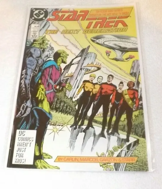 The Next Generation Star Trek  # 6 1988 Dc Comics Fine