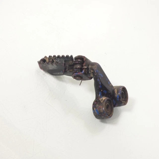 Pedali Poggiapiedi Per Moto Honda Shadow ACE VT400/750 1997-2003 - In Ferro E Gomma, Ricambio Compatibile