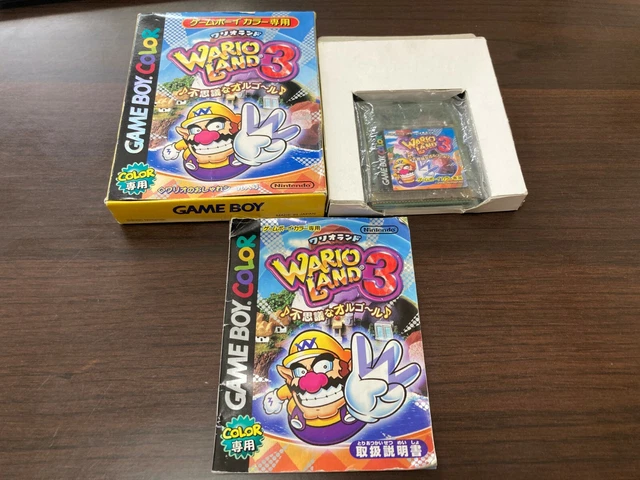 Wario Land 3 - Jeu Game Boy Color EUR - Complet En Très Bon état