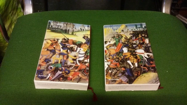 I CLASSICI DELLA STORIA STORIA DELLE CROCIATE, 2 VOLUMI - 8mg21 I CLASSICI DELLA STORIA STORIA DELLE CROCIATE, 2 VOLUMI - 8mg21