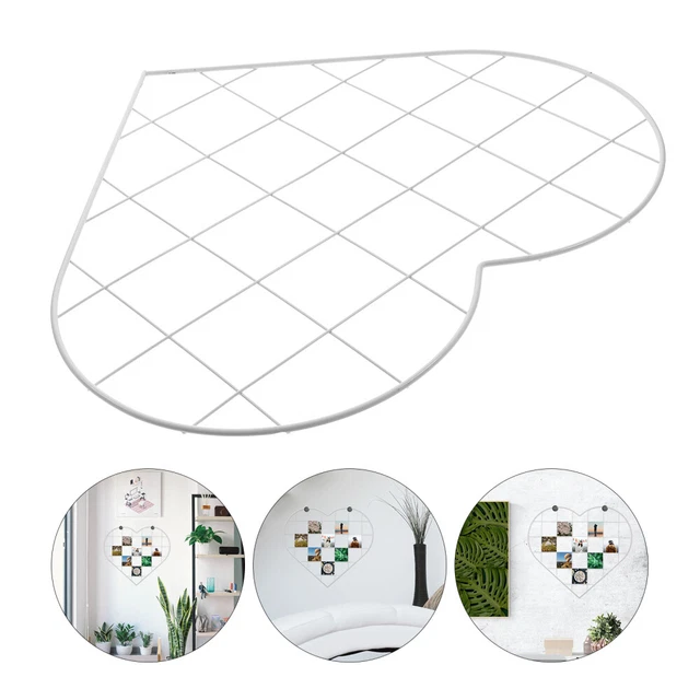 WXT488 Set 6 Ganci In Metallo Per Parete A Griglia, Organizer Da Parete Multifunzionale, 4 Pacchi Da 6 Pezzi - 2