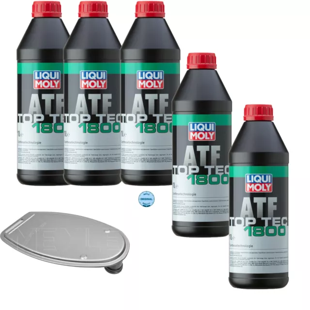 LIQUI MOLY Top Tec ATF 1800 5L MEYLE Getriebeölfilter für Mercedes-Benz C-Klasse