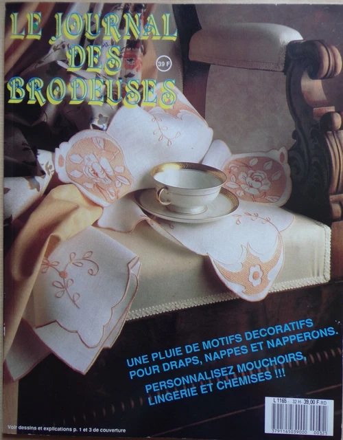 Journal Des Brodeuses N°693 - Décembre 1952, 38ème Année, Presse Professionnelle Vintage