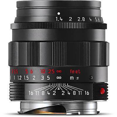 [BRAND NEW] Leica Summilux-M 50mm F/1.4 ASPH. Lens Black Chrome Edition 11688