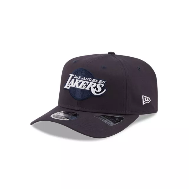 New Era Ligue Ess 9Fifty Los Angeles Lakers Casquette Snapback Bleu Marine 96398