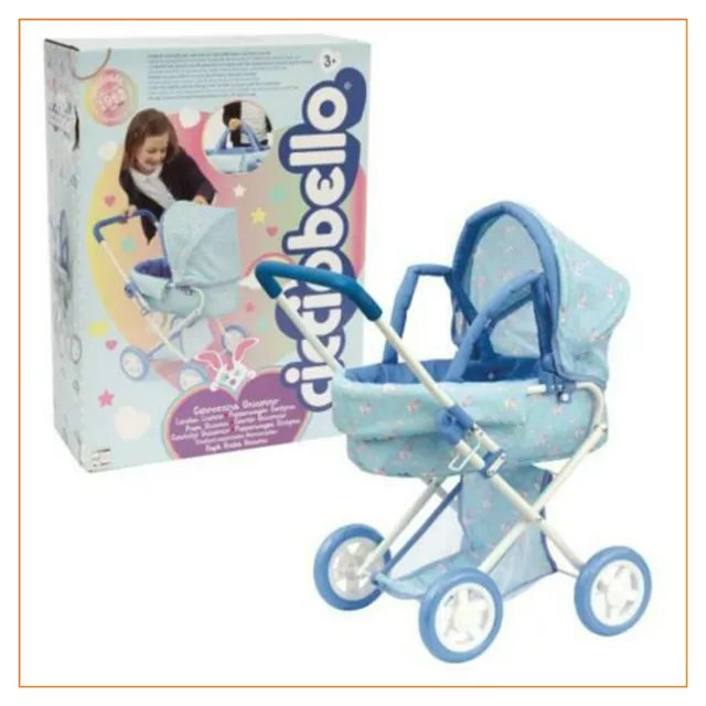 gioco giocattolo per bambina CICCIOBELLO passeggino carrozzina unicorno