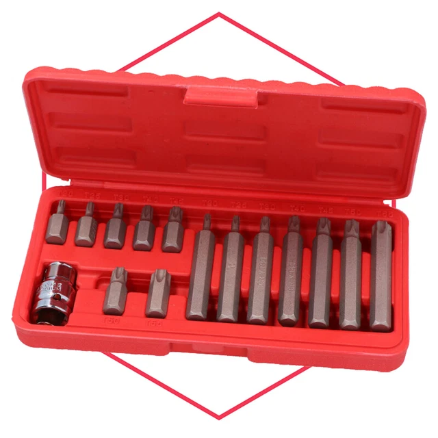 ENERGY Original Juego de Llave Tubular Herramienta Kit 15 Unidad Caja Carracas