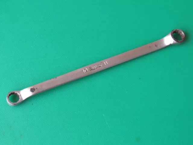 Snap On 10Mm X 11Mm  Xbm1011 Metric Box End Wrench 10° Offset Xbm 1011 10 11 Mm