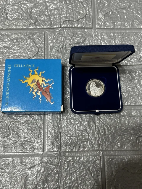 5 Euro Vaticano 2007 Argento - giornata mondiale della pace