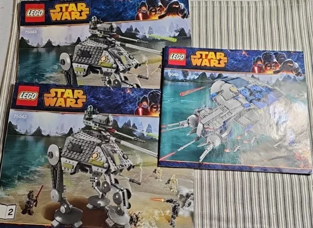 LEGO Star Wars: AT-AP (75043 And 75042) - Instruction Manual(s) Only!