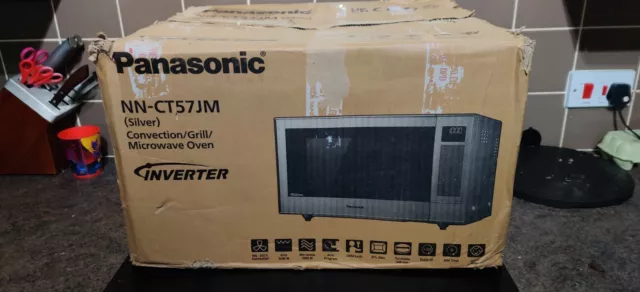 New Panasonic NN-CT57JMBPQ Slimline Inverter 3-in-1 Combination Microwave Oven