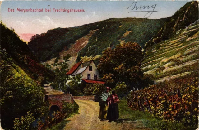 CPA AK Das Morgenbachtal b Trechtingshausen GERMANY (1011396)