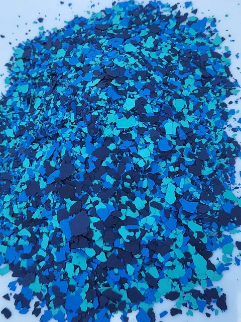 Mr. Epoxy Farbchips Für Bodenbeschichtung (2 Kg, Mix Hellblau