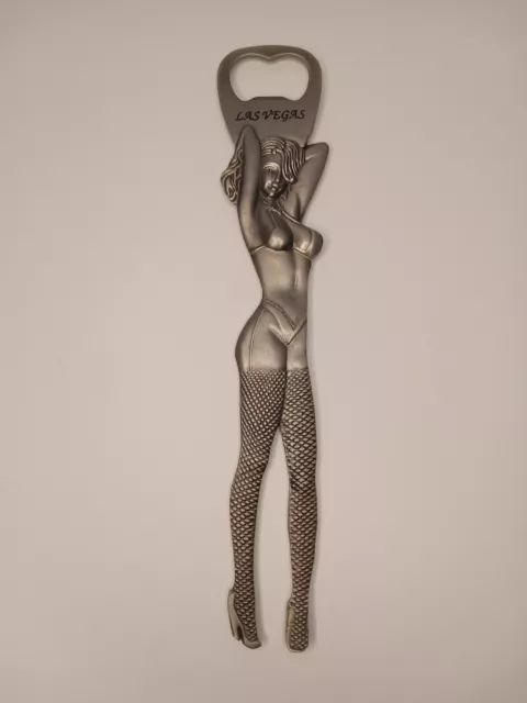Design Toscano Las Vegas Showgirl Cast Iron Bottle Opener