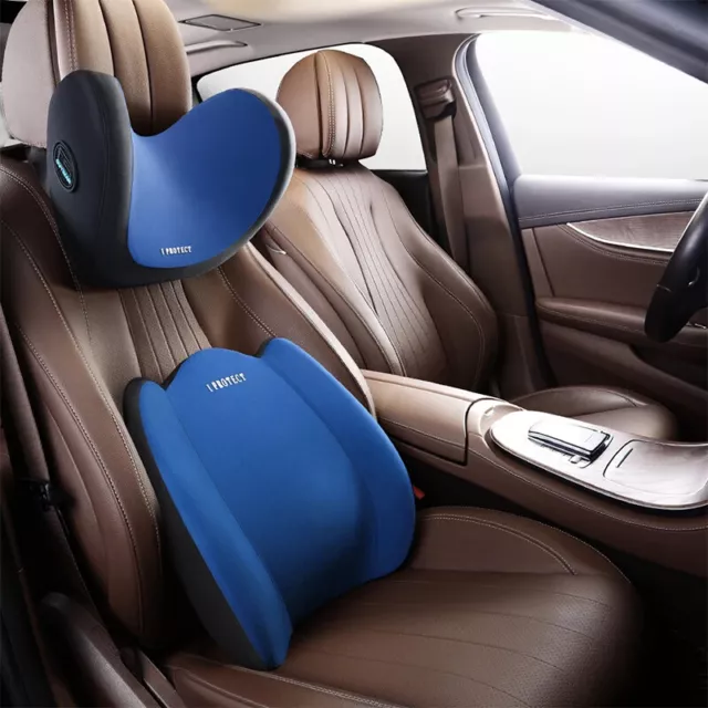 Car Lumbar Support Headrest Neck Pillow Support Universal - Temu