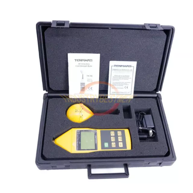 ONE TENMARS TM-196 3 Electrosmog RF Field EMF Meter Tester New #WD10