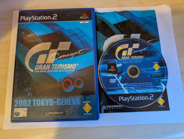 Gran Turismo - Concept 2002 Tokyo Geneva (PS2) CAPAS DE DVD - CAPAS PARA DVD