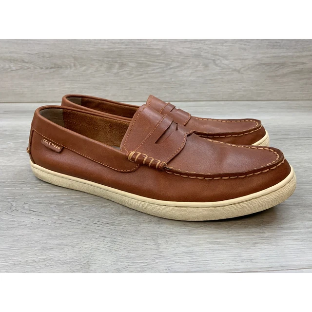 COLE HAAN LOAFERS Pinch Maine Classic Mens 11.5 Brown  display picture 1