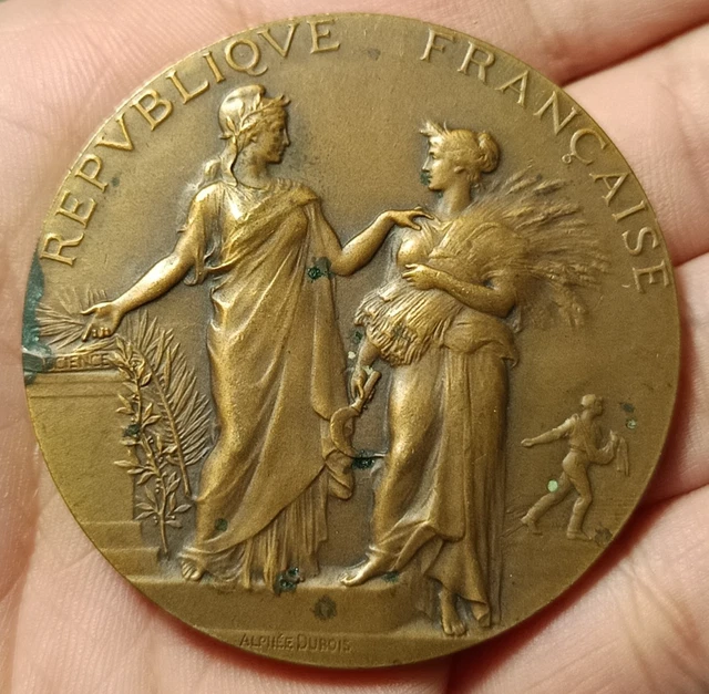 Médaille Savoie – Concours Race Abondance Annecy 1914 – Par LO Mattei – Bronze
