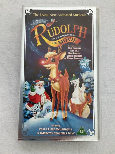 RUDOLPH THE RED Nose Reindeer " The Movie " 1998 Vhs Video Christmas ...