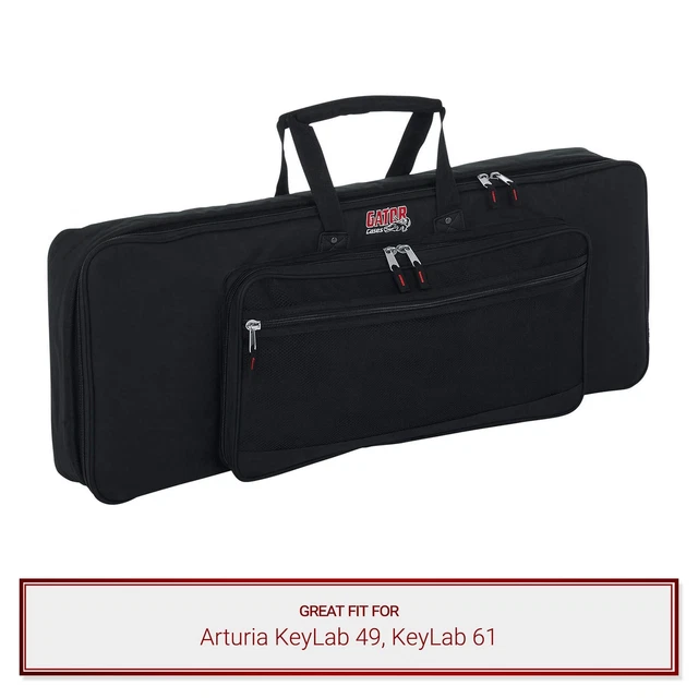 Gator Keyboard Case fits Arturia KeyLab 49, KeyLab 61