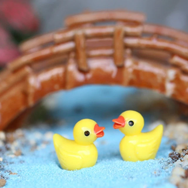 Anatra simulata decorazione giardino nuovissima decorazione fai da te per giardino/bambini 3
