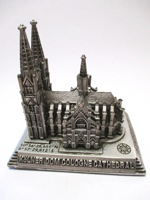 Colonia Duomo Negozio di Souvenir Poli Modello Germania 11 CM Colori Argento