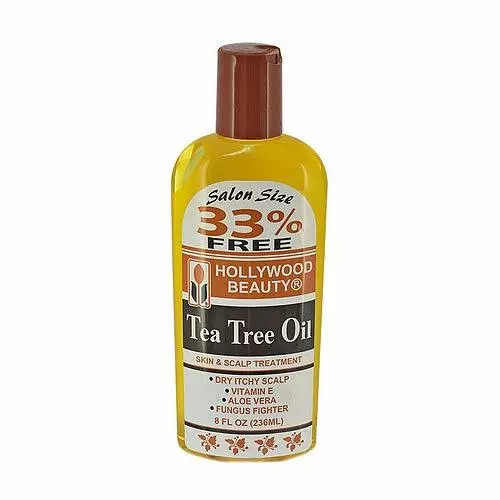 Tratamiento antifúngico de la piel y el cuero cabelludo con aceite de árbol de té y aloe vera (8 oz)