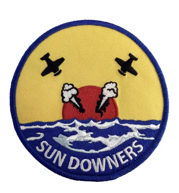 VF-111 SUNDOWNERS Squadron Patch – Hook and Loop
