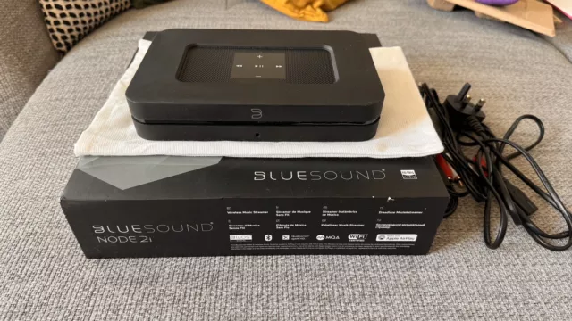 Bluesound Node 2i Streamer - With All Original Packaging And Leads