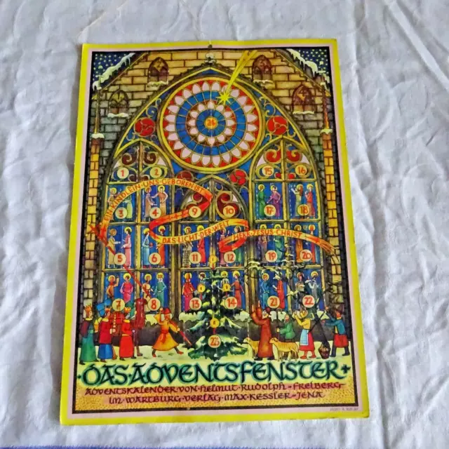 ALTER ADVENTSKALENDER das Adventsfenster