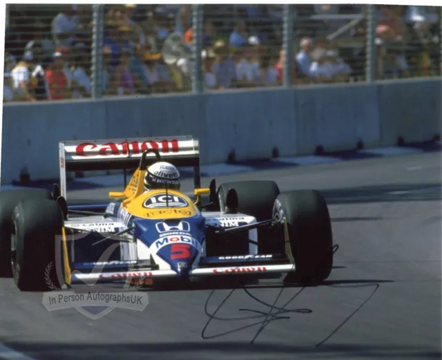 Ricardo Patrese FORMULA ONE Signed 10x8 Photo OnlineCOA AFTAL