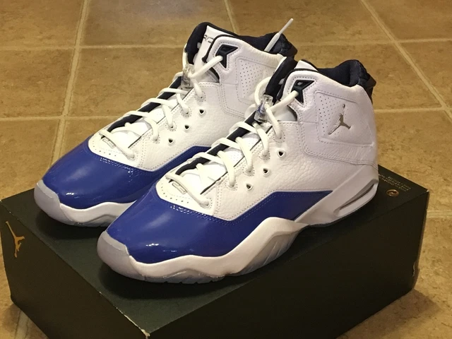 jordan b loyal white metallic silver