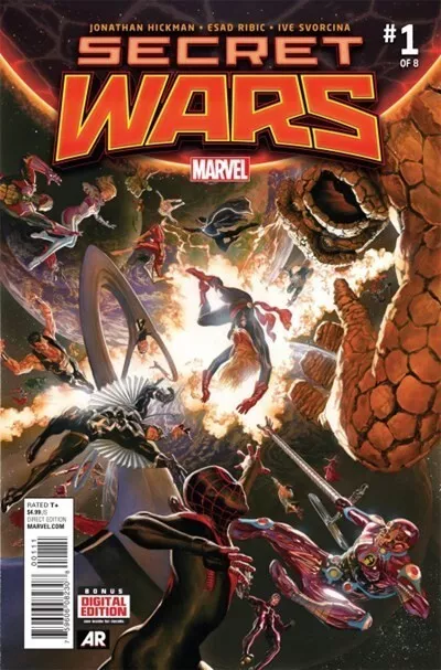 SECRET WARS #1 MARVEL comic book 2015 Maxi-Series US