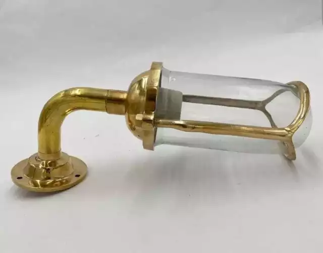 Nautical Ship Marine New Solid Brass Wall Swan Passageway Bulkhead Light