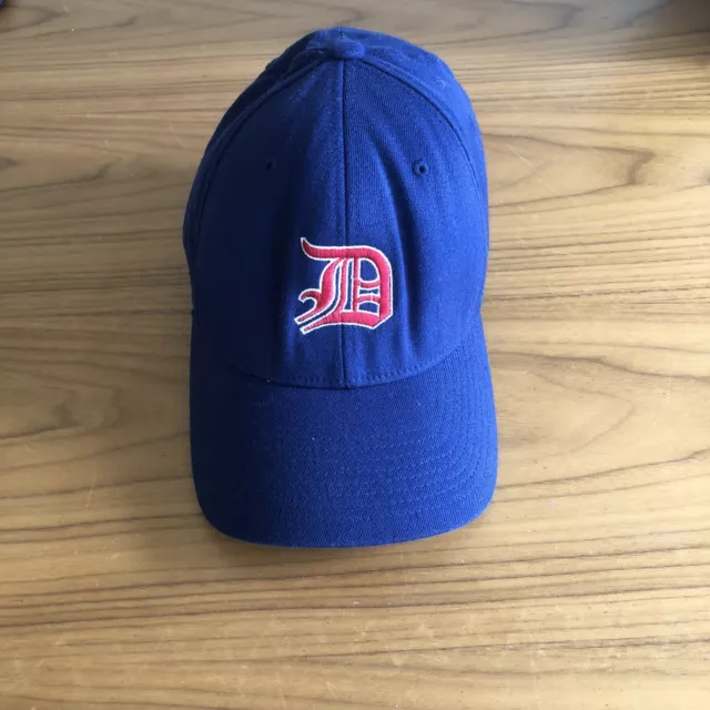 YUPOONG FLEX FIT Detroit Tigers Hat w/ Red D Strapback Size L-XL $14.99 ...