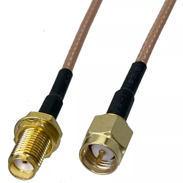 RG316 SMA Male to SMA Female Bulkhead Connector RF Coaxial Jumper pigtail Cable
