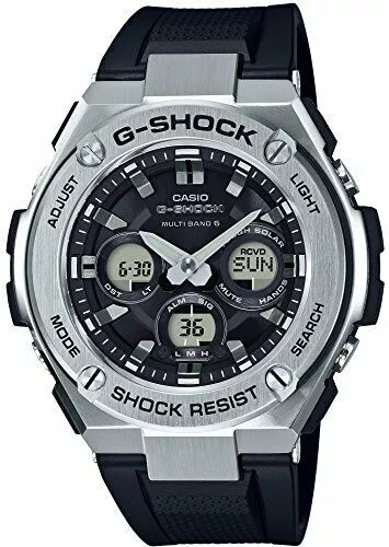Reloj para hombre CASIO G-SHOCK G-STEEL Radio Solar GST-W310-1AJF nuevo en caja