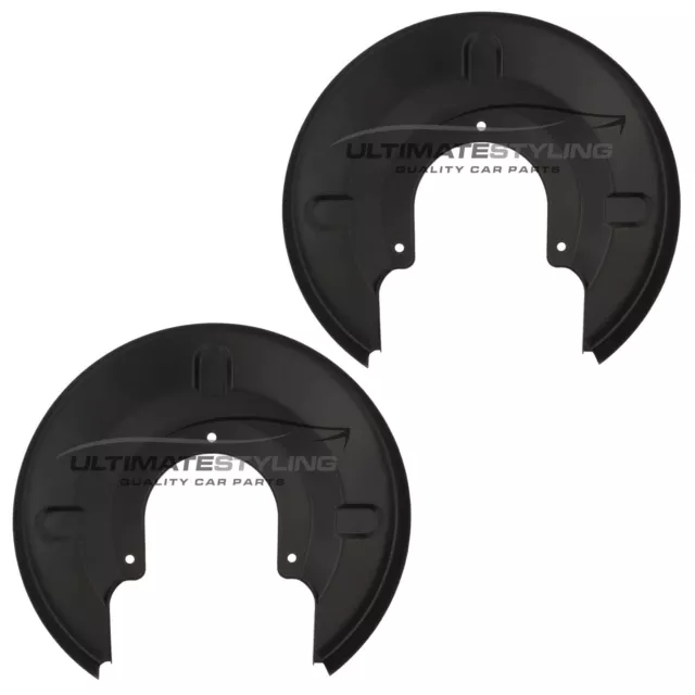 Rear Brake Disc Dust Shields Covers Plates VW Transporter T4 Van 1996-2003 Pair 2