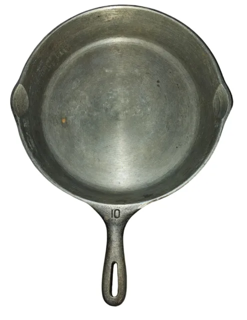 Cast by Calphalon Cast Iron Angus Broiler Griddle Skillet Pan 10
