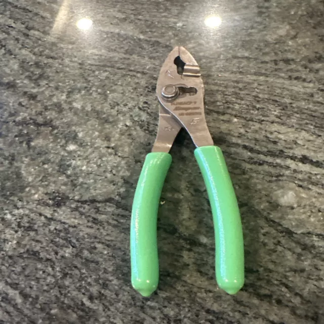 Snap On-™️ HJ46ACF 6” Talon Grip™️ FlankJaw™️ slip joint pliers new